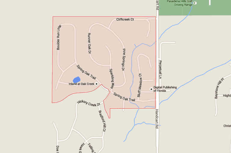 Oak Creek Community, Wesley Chapel FL