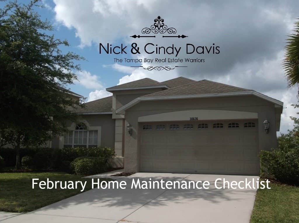 February Home Maintenance Checklist