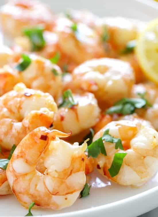Recipe for Easy Roasted Lemon-Garlic Shrimp