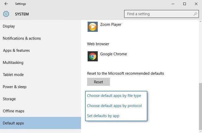 How to Change the Default Apps Windows 10 Uses by Default