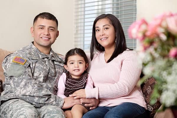 Military niche has younger buyers, bigger homes