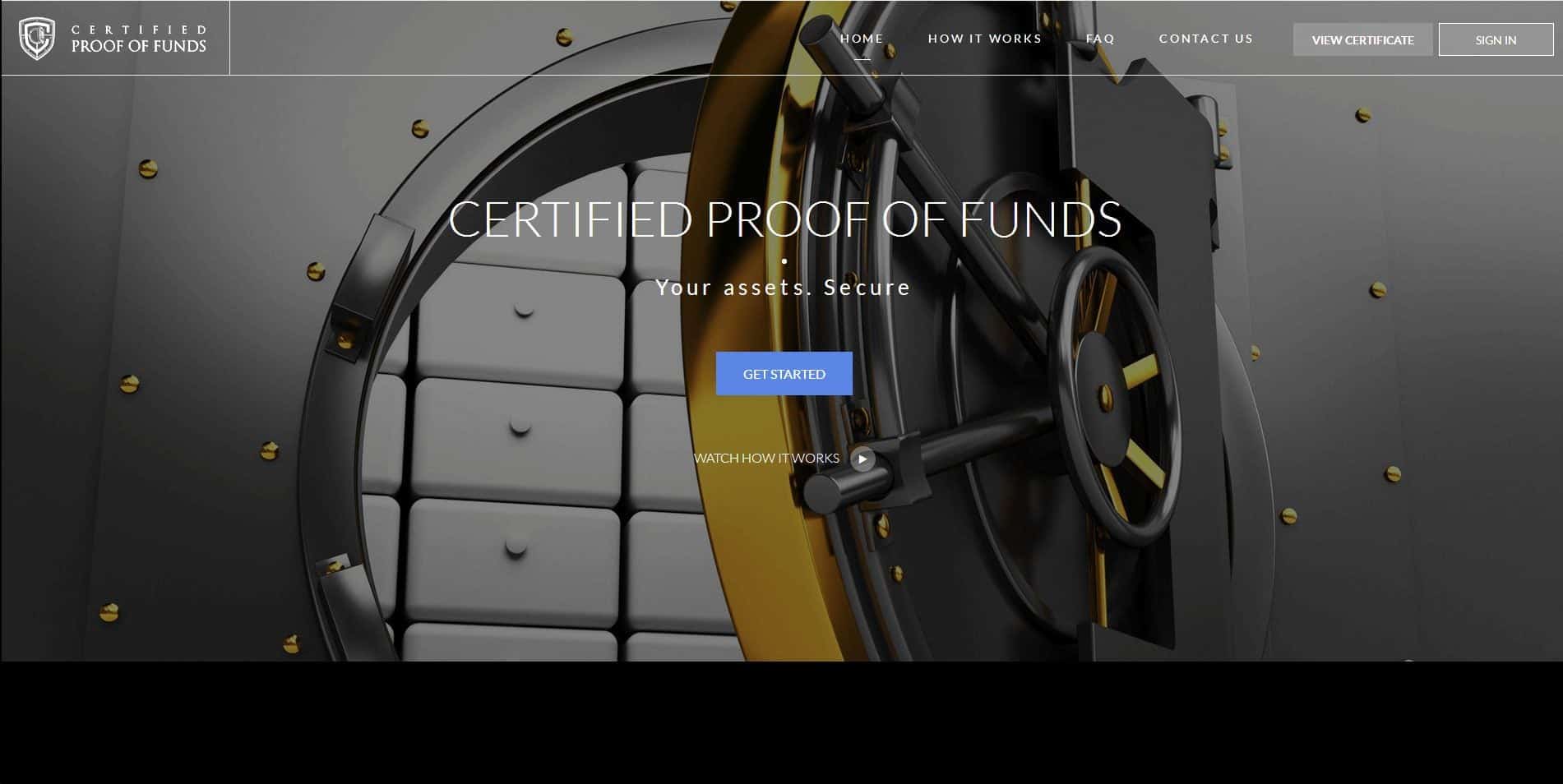 Certified Proof of Funds’ helps clients demonstrate the funds
