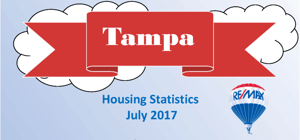 Tampa Florida Housing Stats July 2017
