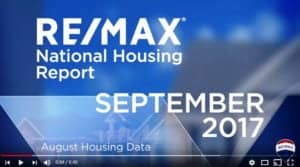 REMAX Housing Report September 2017