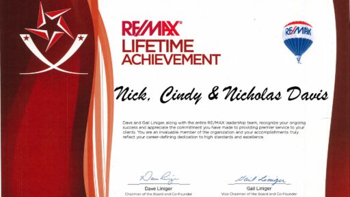 RE/MAX Lifetime Achievement Award