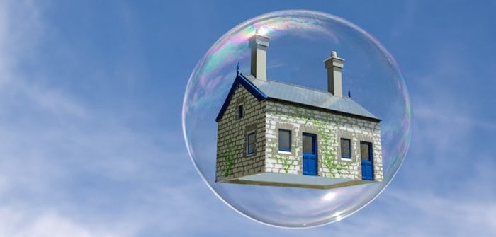 Basically no home price bubble