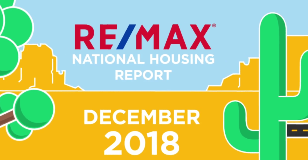 remax national housing report december 2018