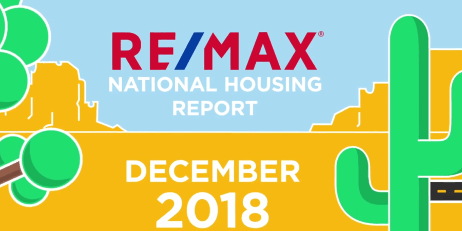 remax national housing report december 2018