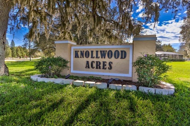 Knollwood Acres Community Wesley Chapel FL